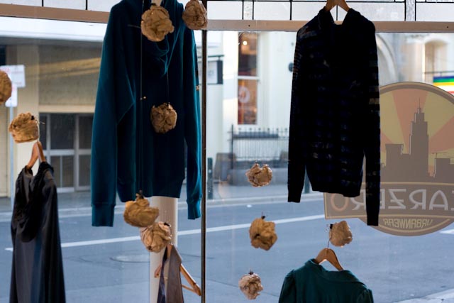 Window display at Year Zero Launceston