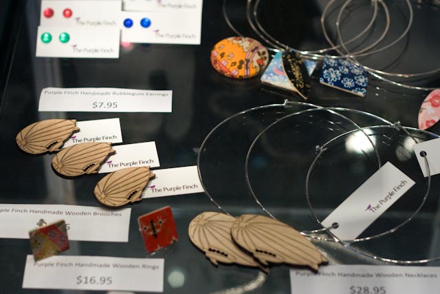 Handmade jewellery at Year Zero Launceston